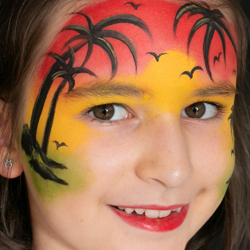 GRIMAS Water Make-up kasvomaalisetti 4kpl, Festival