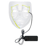 Naamari led-valoilla Anonymous (UV)