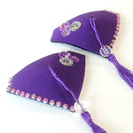Cora Garnet tasselit Purple Diamond, koko M