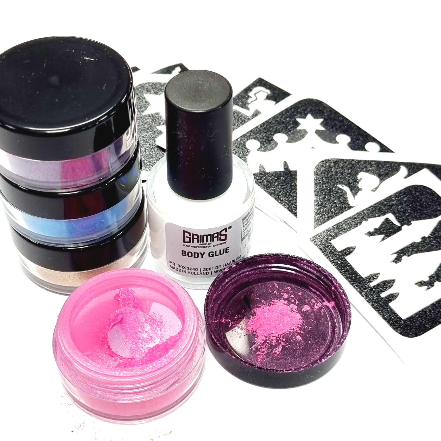 GRIMAS Bioglittertatuointisetti Princesses & Unicorns