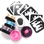 GRIMAS Bioglittertatuointisetti Princesses & Unicorns