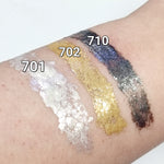 GRIMAS Shimmer Flakes (biohajoava glitterhiutale) 701 Snow White