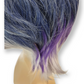 Vesipestävä peruukki, violetti-harmaa