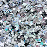 Holographic Silver ECO Glitter Mix