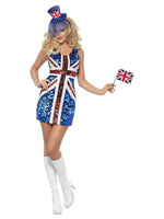 FEVER Paljettimekko Union Jack