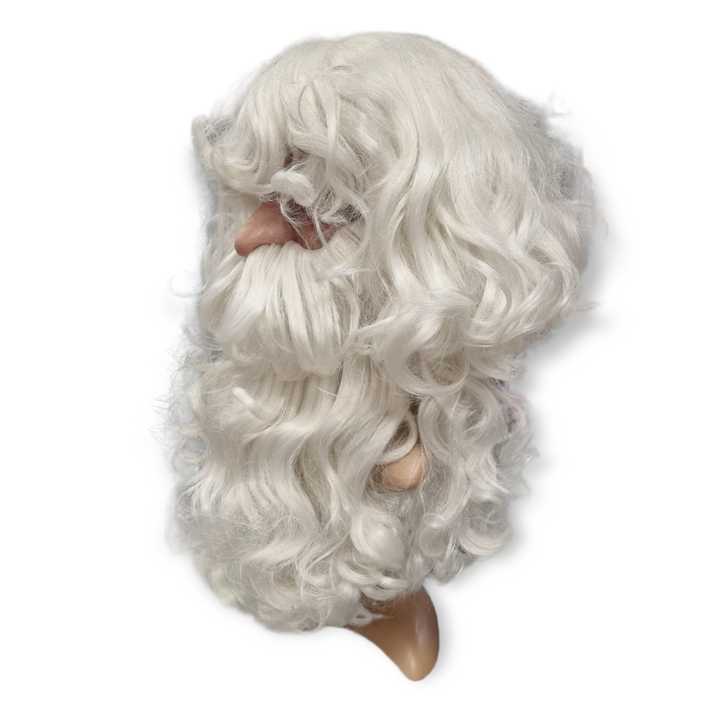 Smiffys Joulupukin parta ja peruukki, valkoinen