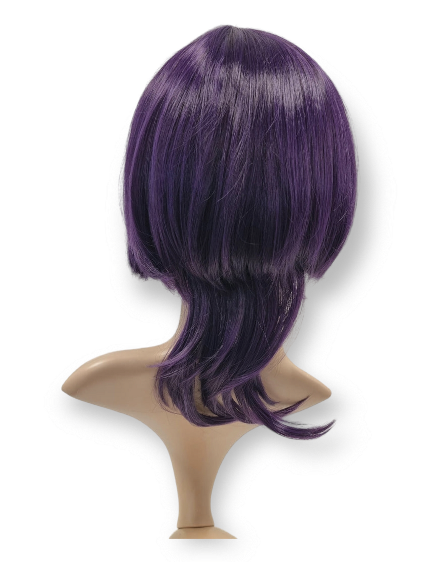 Vesipestävä peruukki, violetti takapiiska