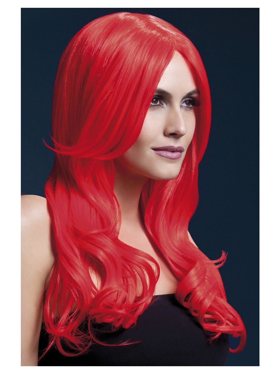 Fever peruukki Khloe, neon red
