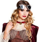 Steampunk gogglesit Cyberpunk, hopea