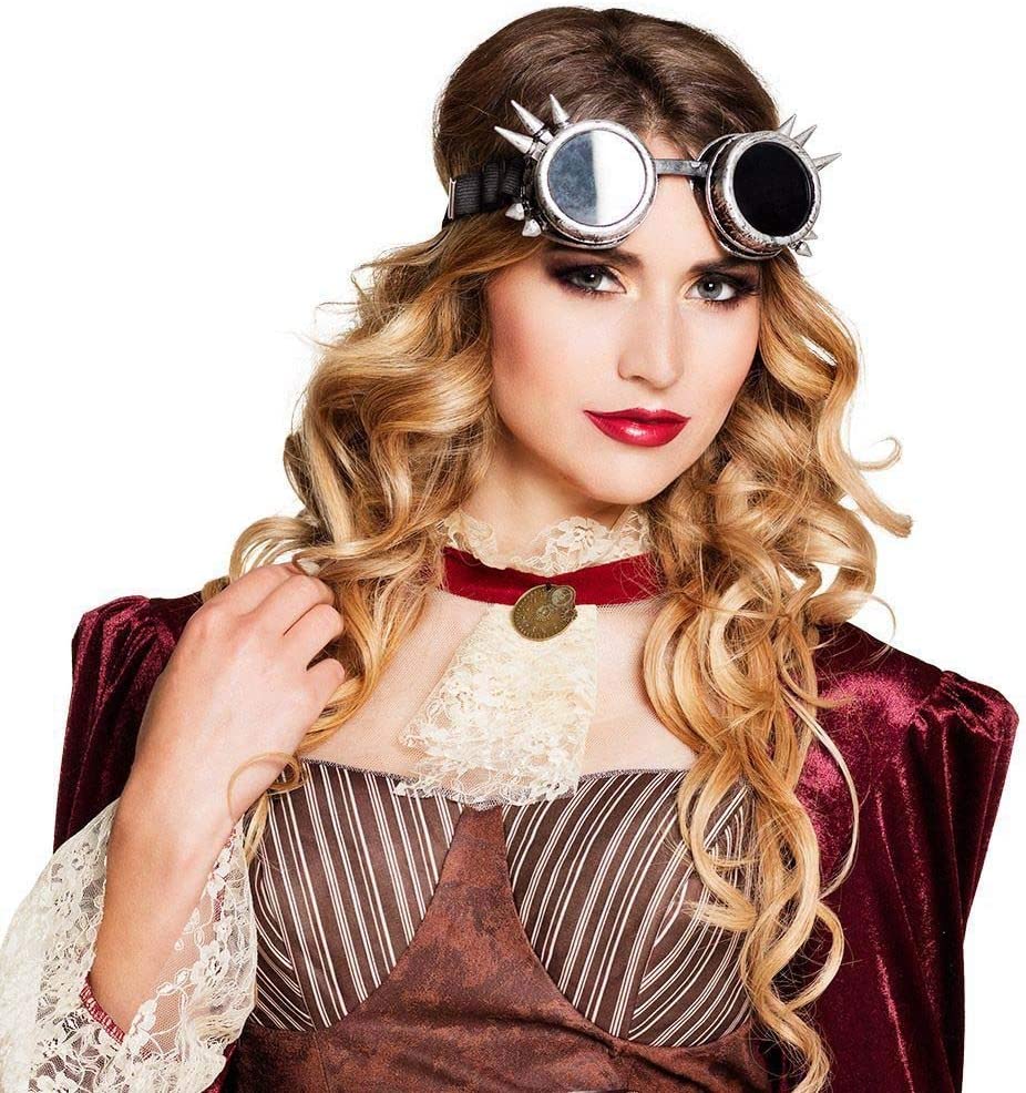 Steampunk gogglesit Cyberpunk, hopea
