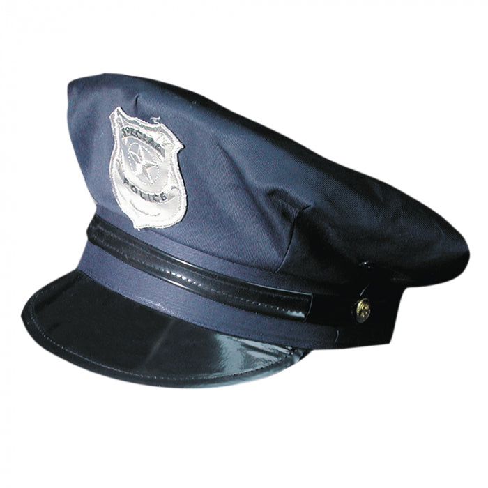 Poliisin hattu aikuisille, säädettävä koko