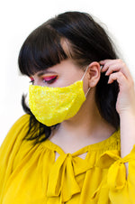 Frida Fiasko paljettimaski Lemon