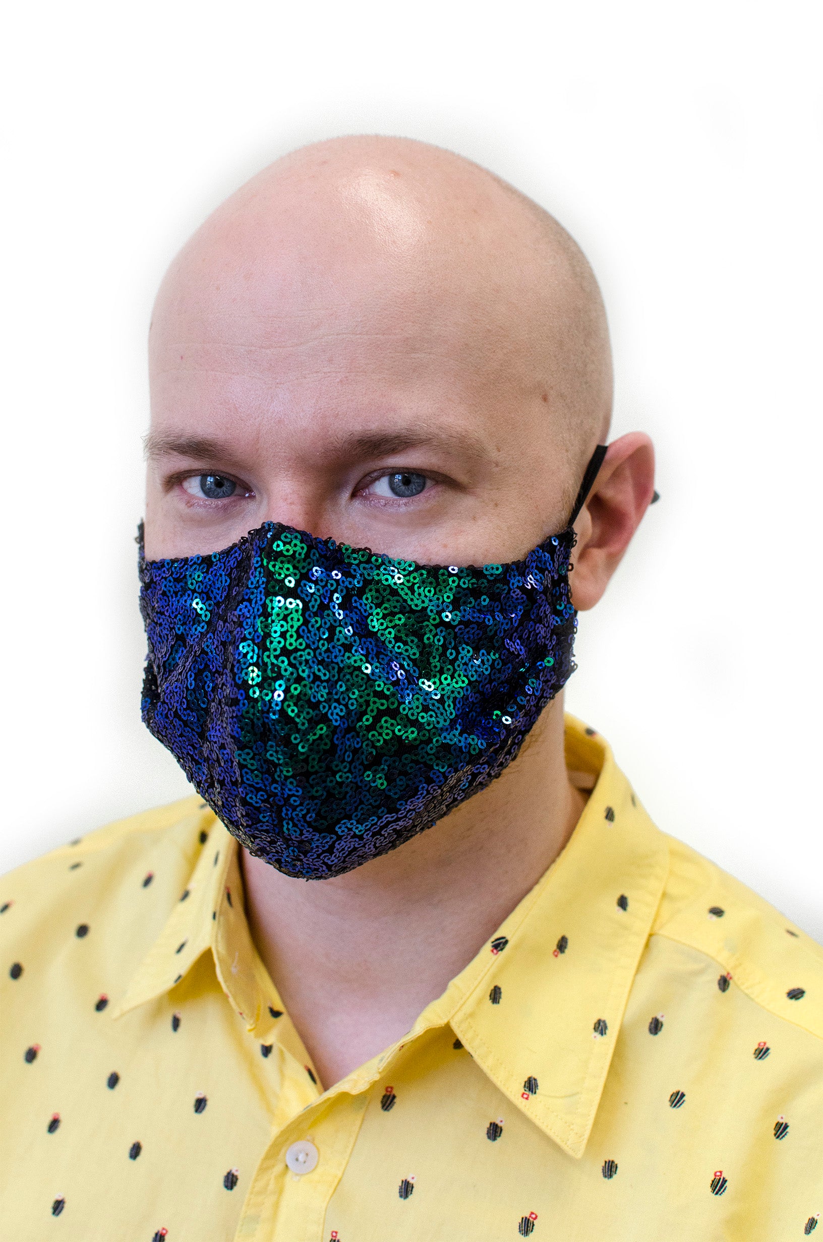 Frida Fiasko paljettimaski Peacock