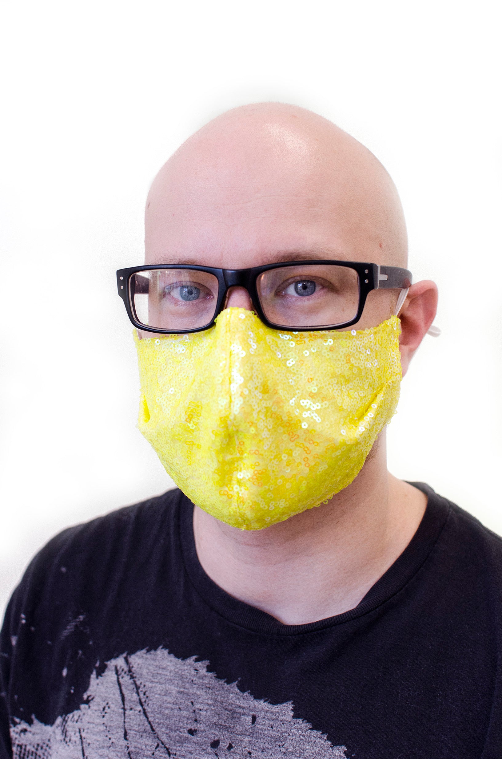 Frida Fiasko paljettimaski Lemon