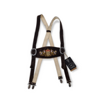 Aidot Oktoberfest Lederhosen nahkaiset henkselit, ruskea