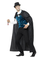 Jack The Ripper Deluxe (viitta, liivi ja röyhelökaulus)