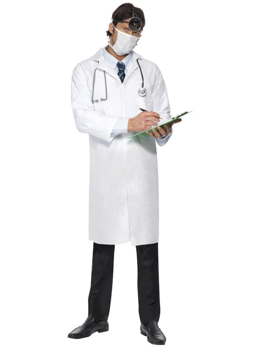 Lääkärin takki + kasvomaski (M-XXL)