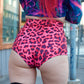 Shortsit Leopard Pink