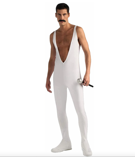 Freddie Mercury™ jumpsuit, valkoinen