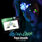 Kasvotimantit Neon Star (Glow in the Dark)