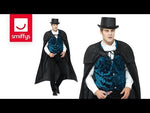 Jack The Ripper Deluxe (viitta, liivi ja röyhelökaulus)