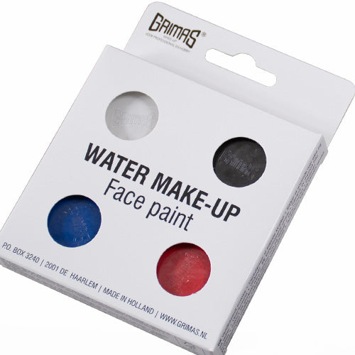 Grimas Water Make-up paletti 4kpl, Basic