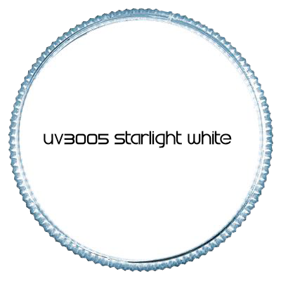 Cameleon UV iso vesivärinappi Starlight White 32g