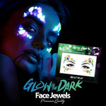 Kasvotimantit Neon Queen (Glow in the Dark)
