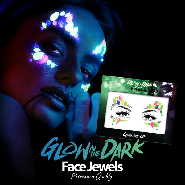 Kasvotimantit Neon Queen (Glow in the Dark)